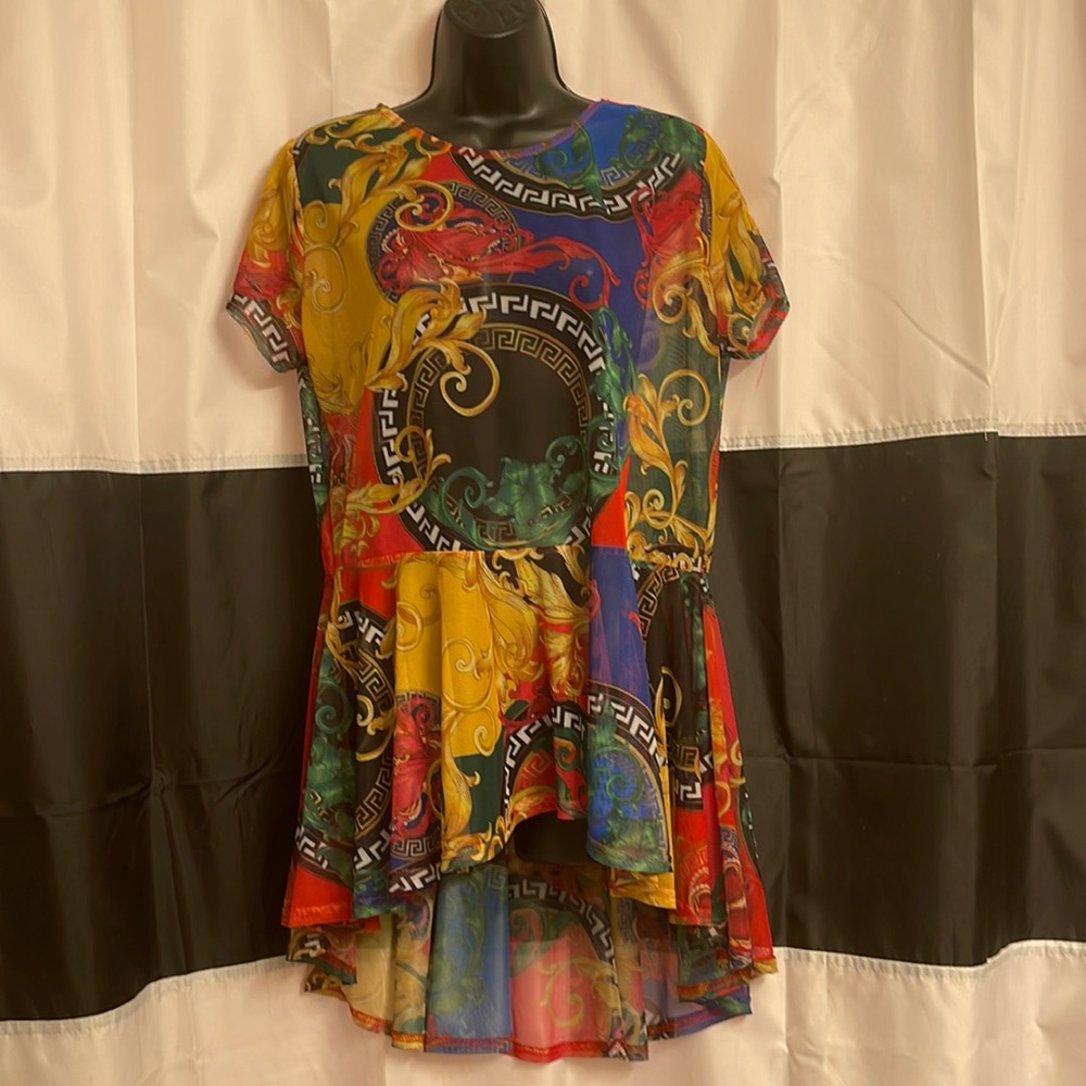 Versace inspired blouse (stretchy)